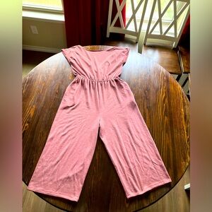 Maurice’s Rustic/reddish orange  colored M Romper